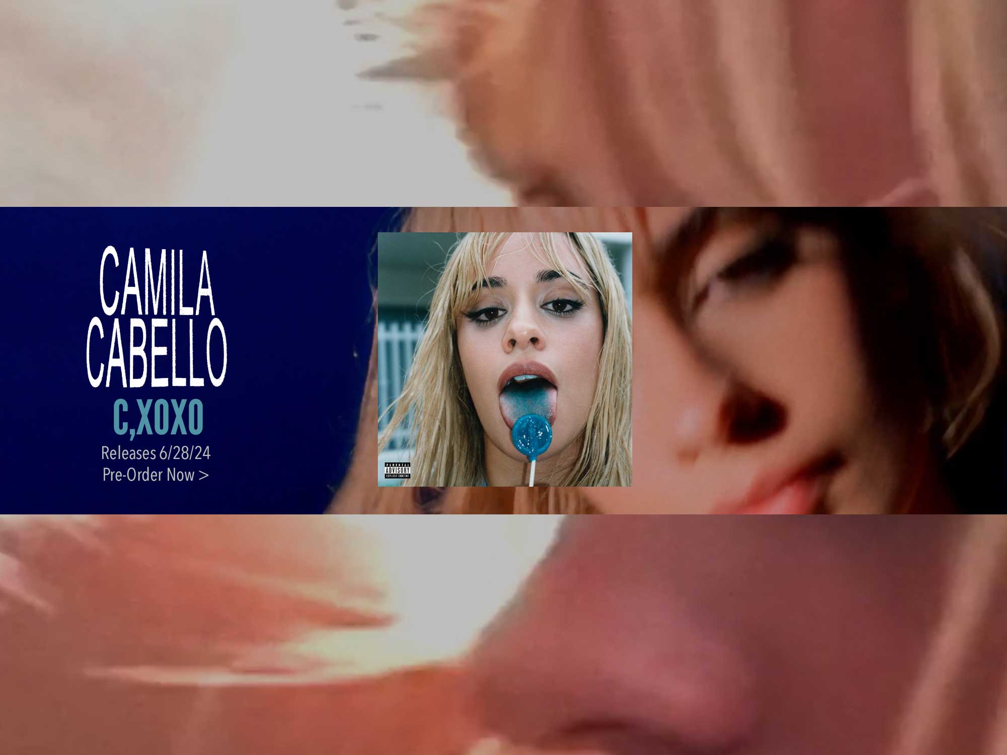 Camila Cabello C XOXO Sky Blue Vinyl LP