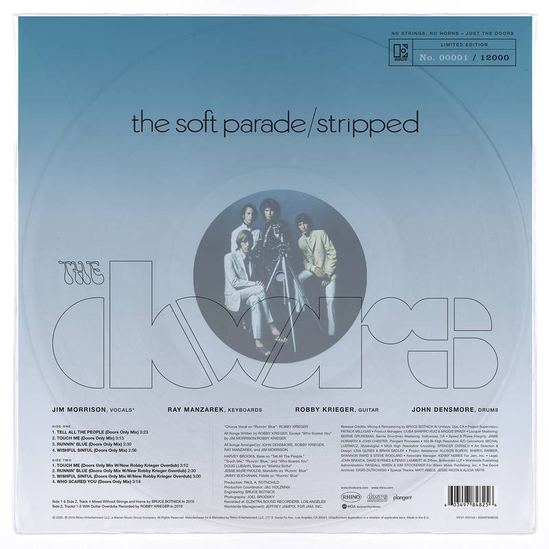 Doors, The - Soft Parade Stripped(RSD20 EX) | RSD DROP | Vinyl