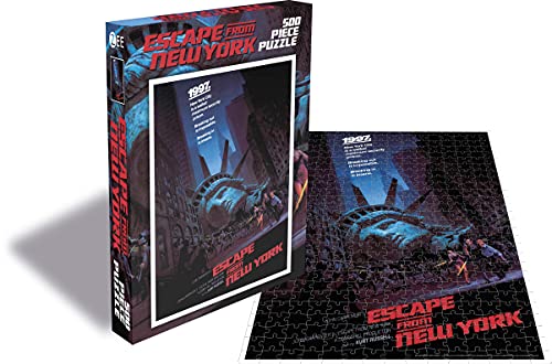 ESCAPE FROM NEW YORK - MOVIE POSTER (500 PIECE JIGSAW PUZZLE) | Puzzle