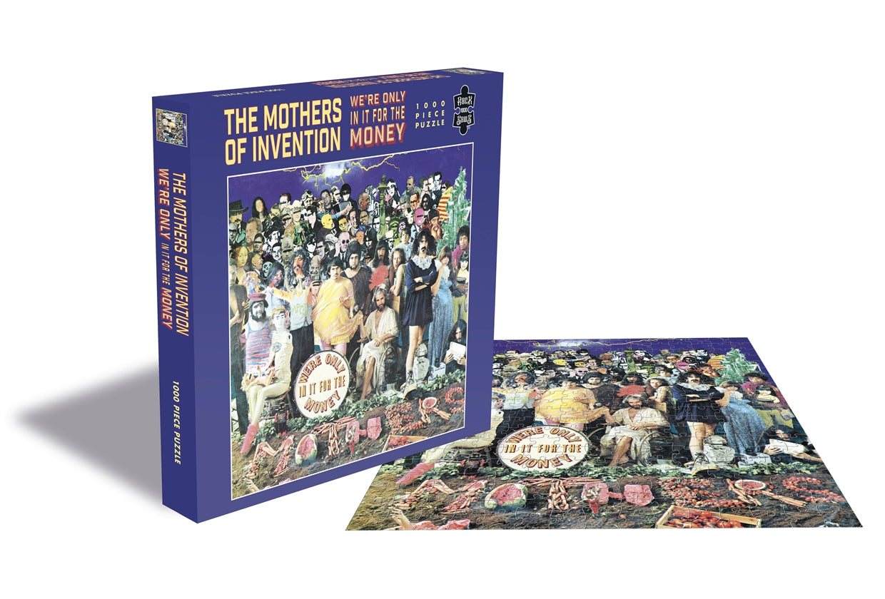 FRANK ZAPPA & THE MOTHERS OF INVENTION - WE'RE ONLY IN IT FOR THE MONEY (1000 PIECE JIGSAW PUZZLE) |