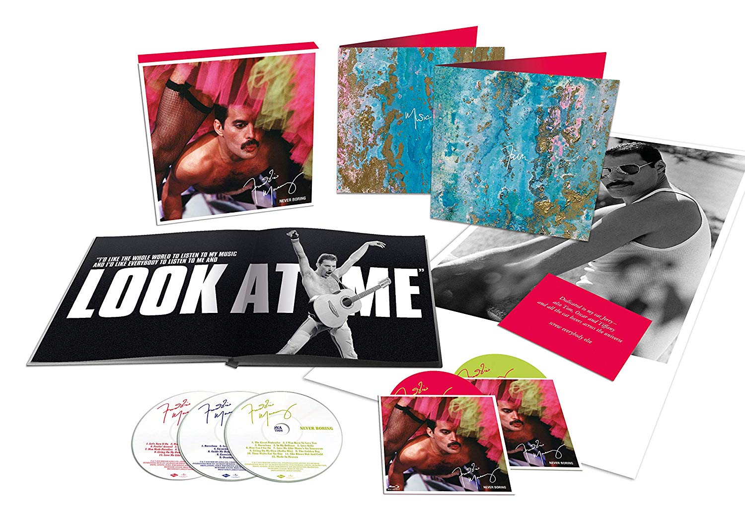Freddie Mercury | Never Boring [3 CD/DVD/Blu-ray Box Set] | CD