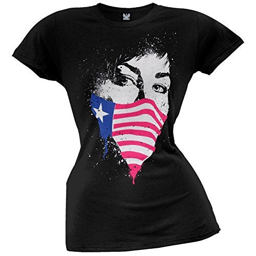 Green Day - Juniors: Green Day - American Mask Juniors (Slim) T-Shirt Size L | Apparel
