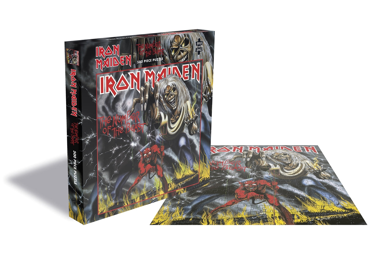 Iron Maiden - The Number Of The Beast (500 Piece Jigsaw Puzzle) | Jigsaw Puzzle