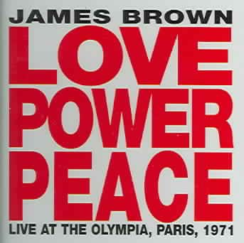 James Brown | LOVE POWER PEACE-LIV | CD