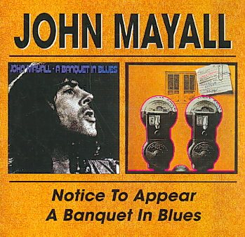 John Mayall | NOTICE TO APPEAR | CD