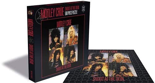 MOTLEY CRUE - SHOUT AT THE DEVIL (500 PIECE JIGSAW PUZZLE) |