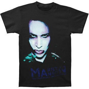 Marilyn Manson - Marilyn Manson Oversaturated Men'S T-Shirt, Black, Large | Apparel