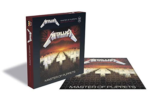 Metallica - Metallica - Master of Puppets Album Cover - 500 Piece Jigsaw Puzzle |