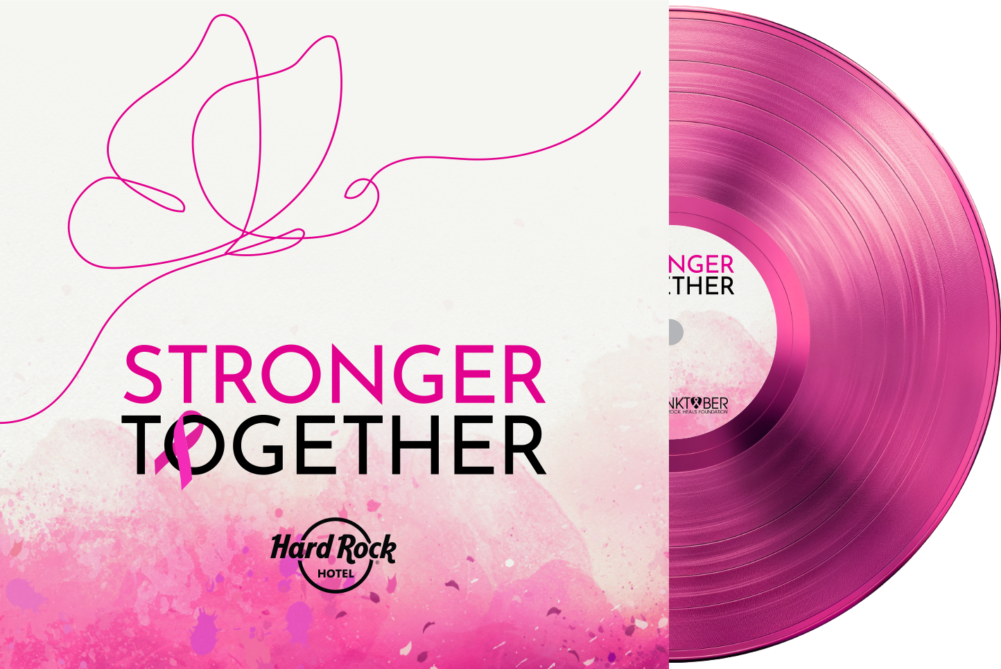 Hard Rock Hotel presents | Pinktober - Stronger Together | Vinyl