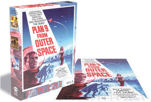 PLAN 9 FROM OUTER SPACE - PLAN9 FROM OUTER SPACE (500 PIECE JIGSAW PUZZLE) | Puzzle