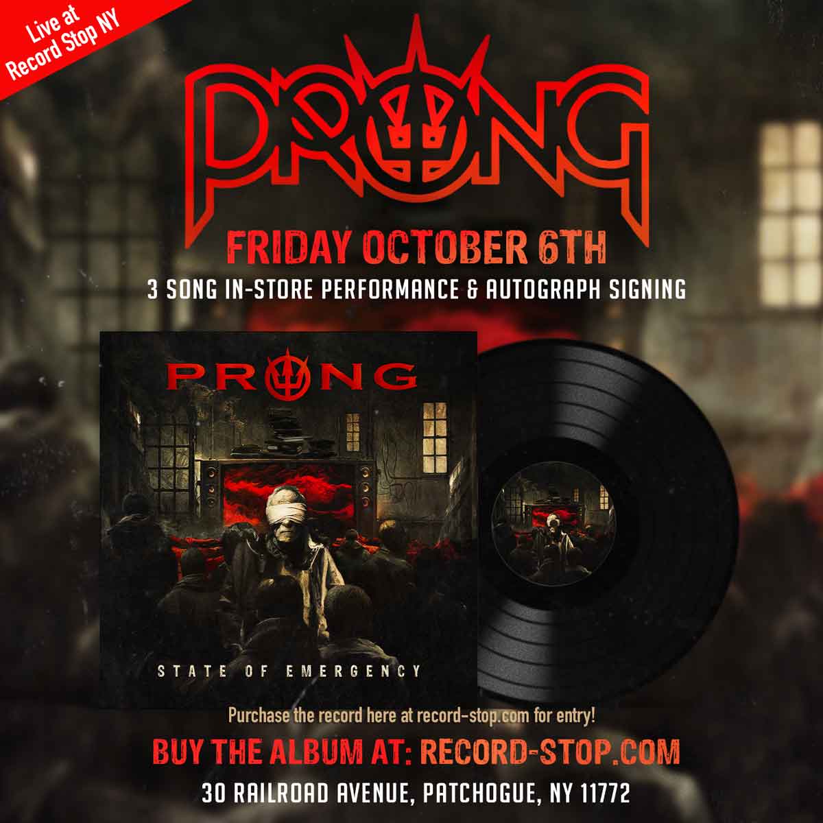 Prong State of Emergency Record Release