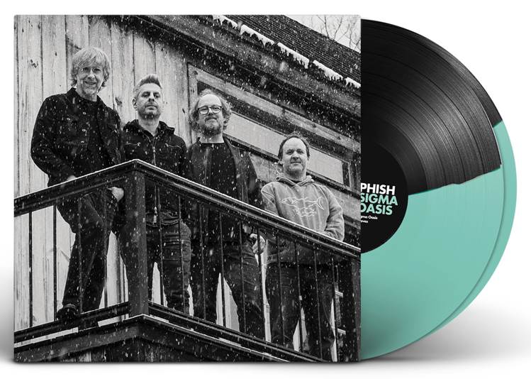Phish - Sigma Oasis [2LP] (Seafoam/Black Split Vinyl, first time on vinyl, gatefold, limited) | Vinyl
