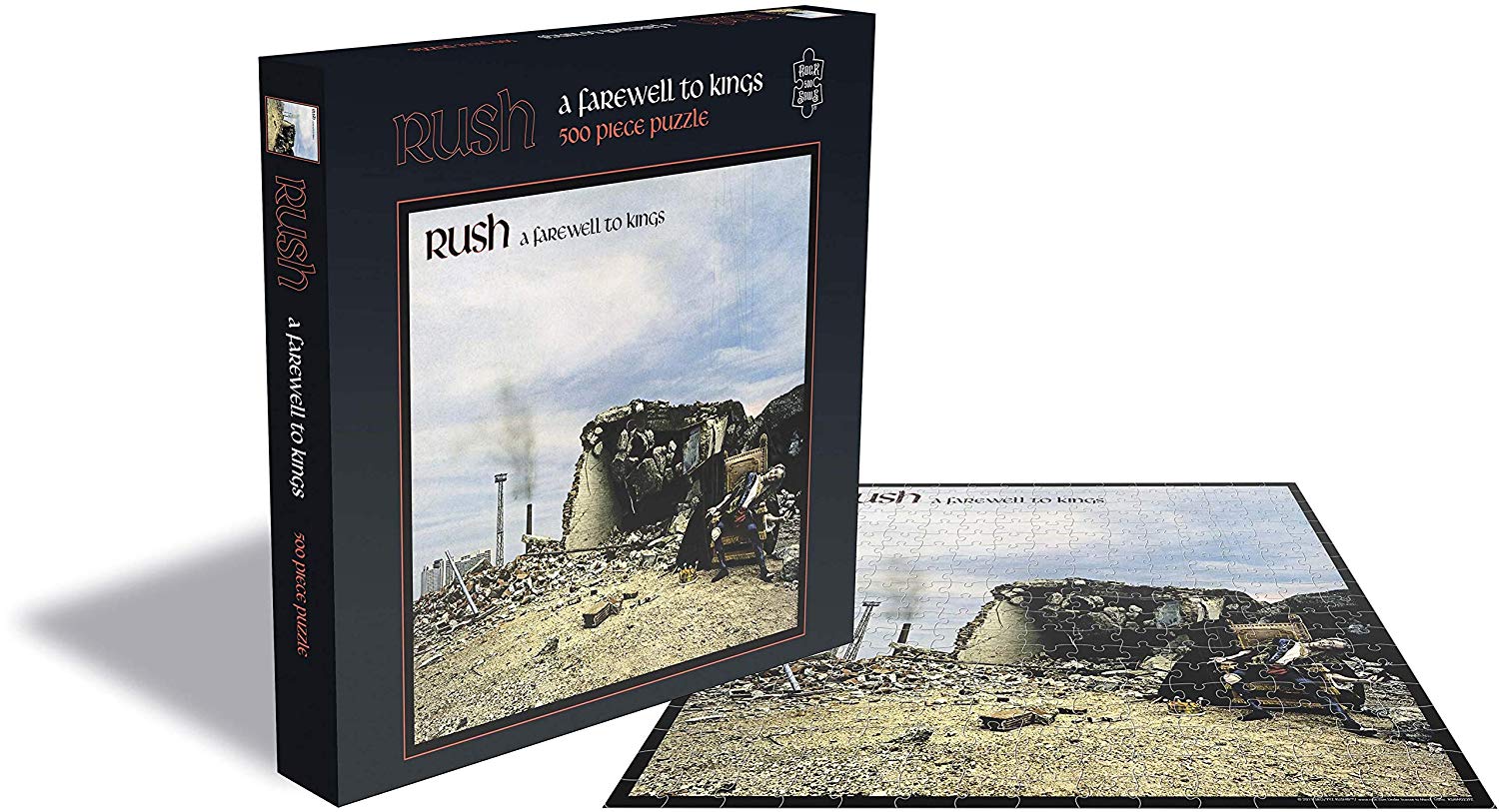 RUSH - A FAREWELL TO KINGS (500 PIECE JIGSAW PUZZLE) |