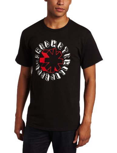 Red Hot Chilli Peppers - Hand Drawn Logo (Large Shirt, Black) | Apparel