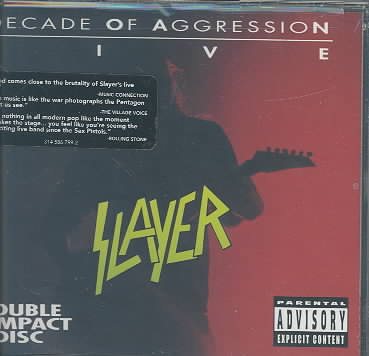 Slayer | Live: A Decade of Aggression [Explicit Content] (2 Cd's) | CD
