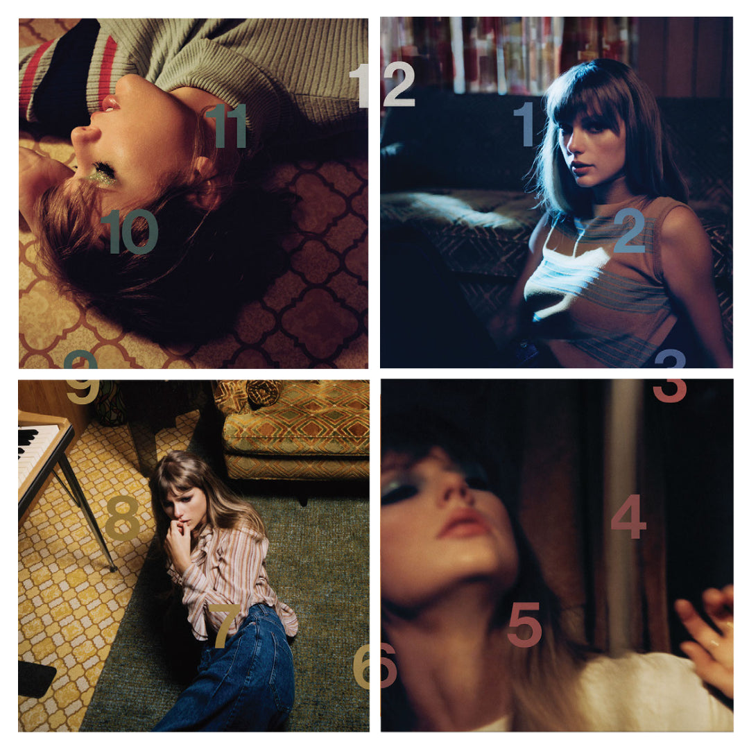 Taylor Swift - Taylor Swift | Midnights (Bundle) | Collect All 4 / Completed Clock | Vinyl