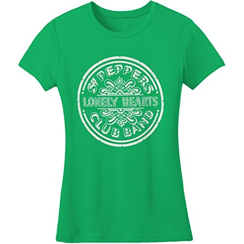 The Beatles - Beatles Women'S Sgt Pepper Girls Jr X-Large Green | Apparel