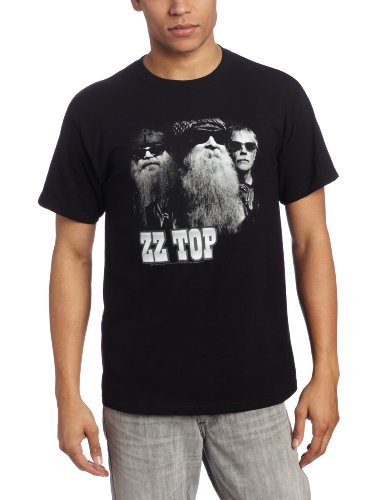 ZZ Top - Zz Top Black Photo Shirt Men'S T-Shirt, Black, X-Large | Apparel