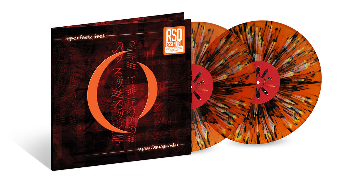A Perfect Circle | Mer De Noms (Orange W/ Black White & Yellow Splatter Vinyl) [2LP] | Vinyl