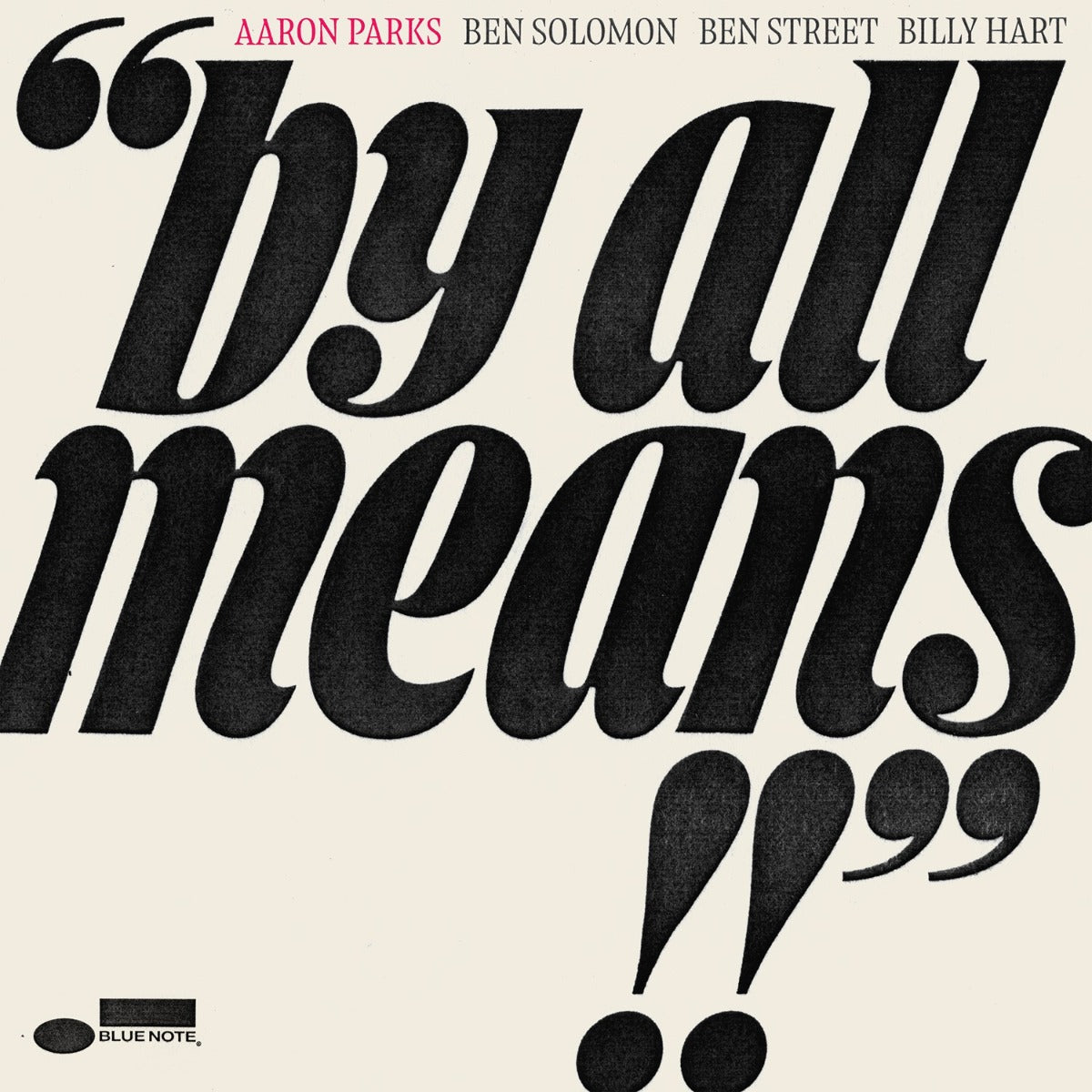 Aaron Parks - By All Means | CD