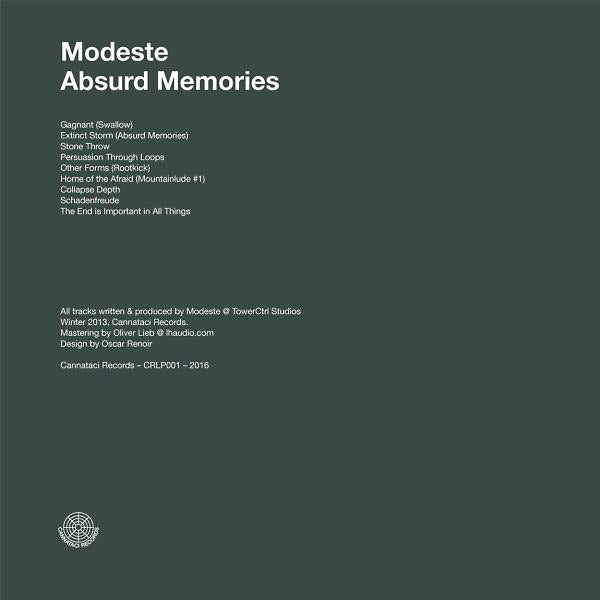 MODESTE - Absurd Memories | Vinyl