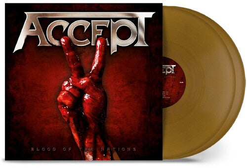 Accept - Blood of the Nations - Gold (Indie Exclusive, Gold, Colored Vinyl) (2 Lp's) | Vinyl