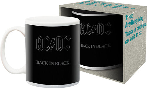 AC/DC | AC/DC Back In Black Album Cover Artwork 11oz Mug Boxed (Ceramic Mug) | Merchandise