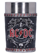 AC/DC | AC/DC Back In Black Shot Glass 8.5cm | Merchandise