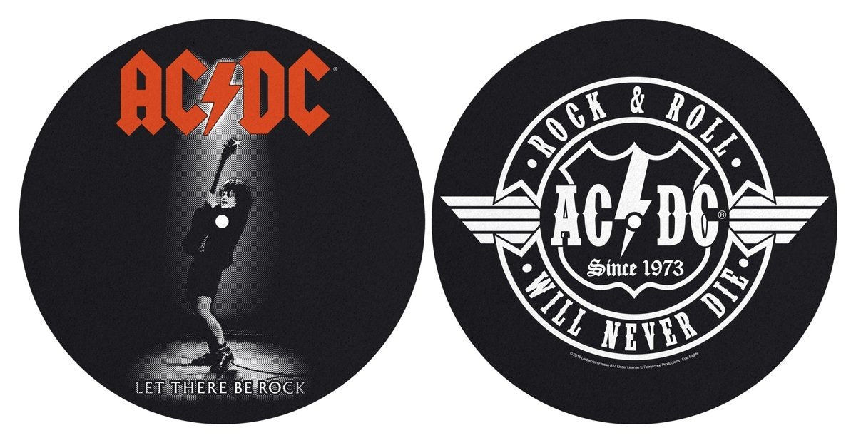 AC/DC - AC/DC - Let There Be Rock / Rock & Roll | Slipmat