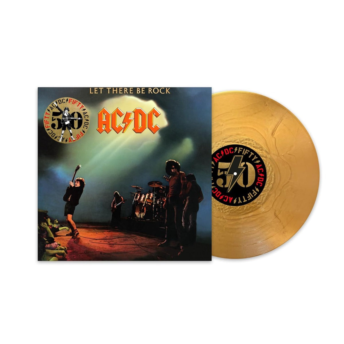 AC/DC | Let There Be Rock (50th Anniversary Edition, Gold Color Vinyl) | Vinyl