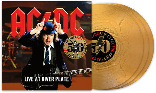AC/DC - Live At River Plate (50th Anniversary Edition, Gold Color Vinyl) (3 Lp) | Vinyl