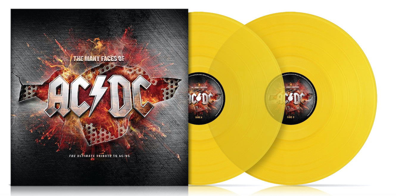 AC/DC - Many Faces Of AC/ DC / Various (Limited Edition, 180gm Transparent Yellow Vinyl) [Import] (2 Lp's) | Vinyl