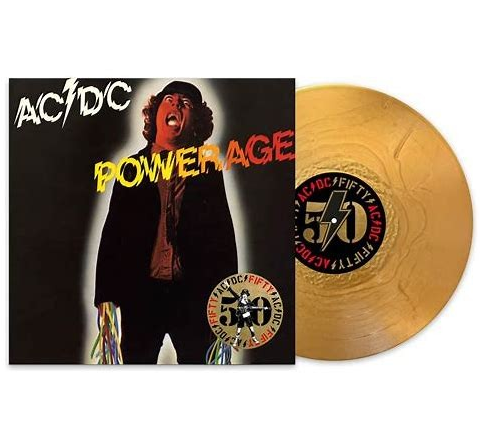 AC/DC | Powerage (50th Anniversary Edition, Gold Color Vinyl) [Import] | Vinyl