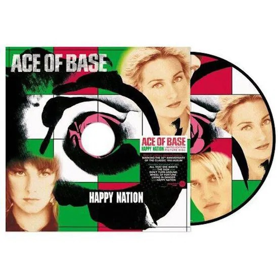 Ace of Base - Happy Nation (Limited Edition, Picture Disc Vinyl) [Import] | Vinyl