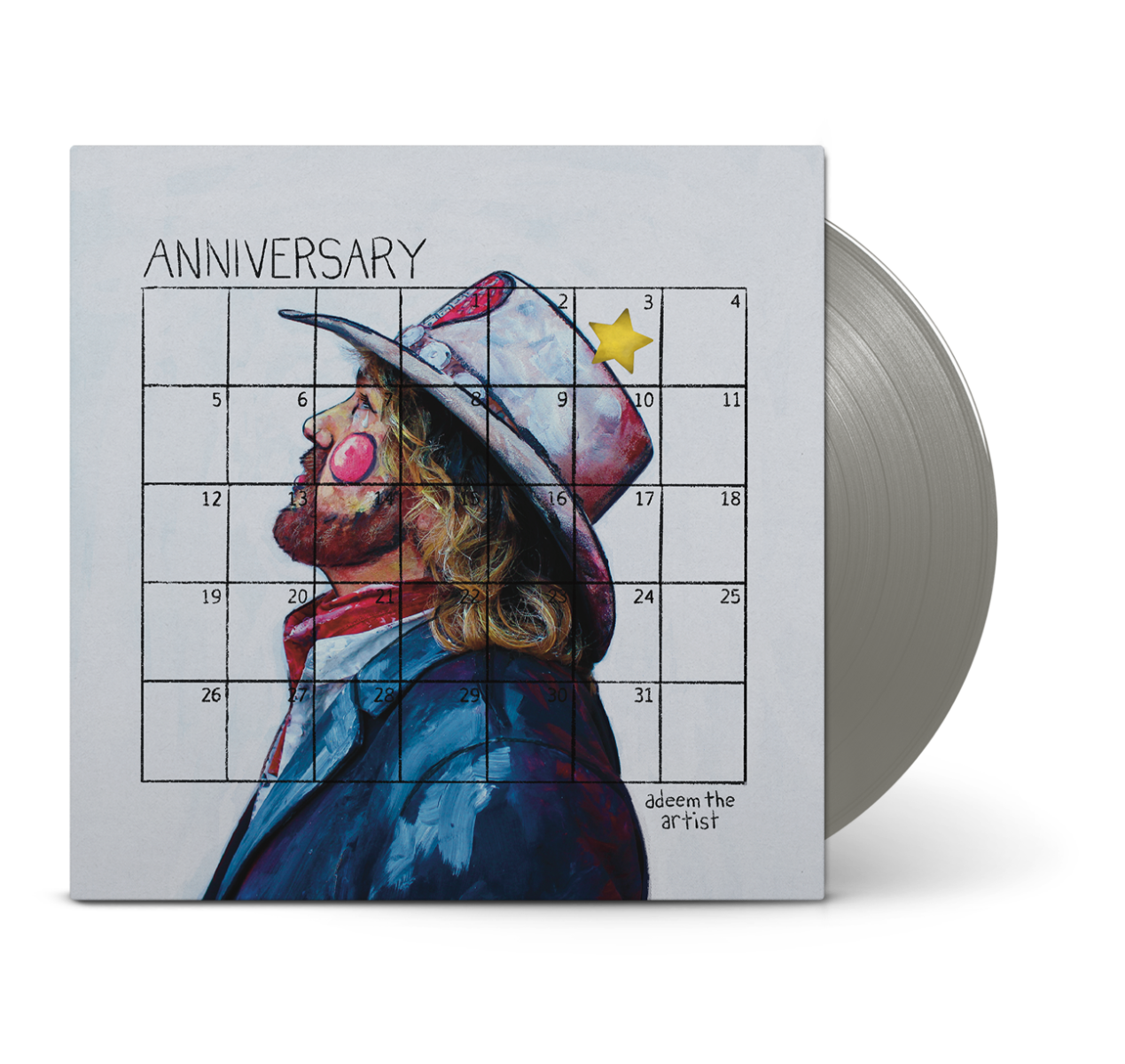 Adeem the Artist | Anniversary (Colored Vinyl, Silver) | Vinyl