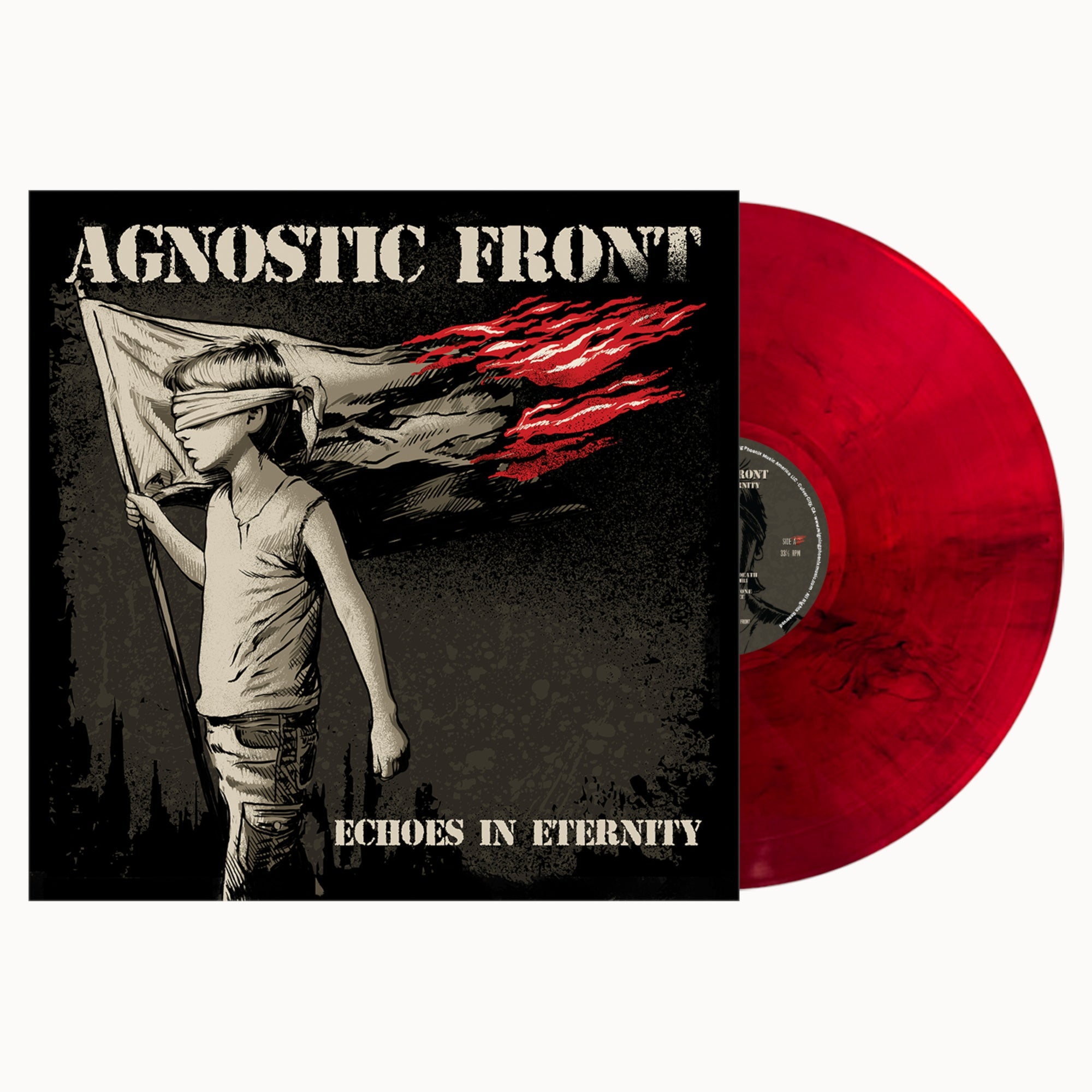 Agnostic Front | Echoes Of Eternity 12" (Blood Moon Red Vinyl) | Vinyl