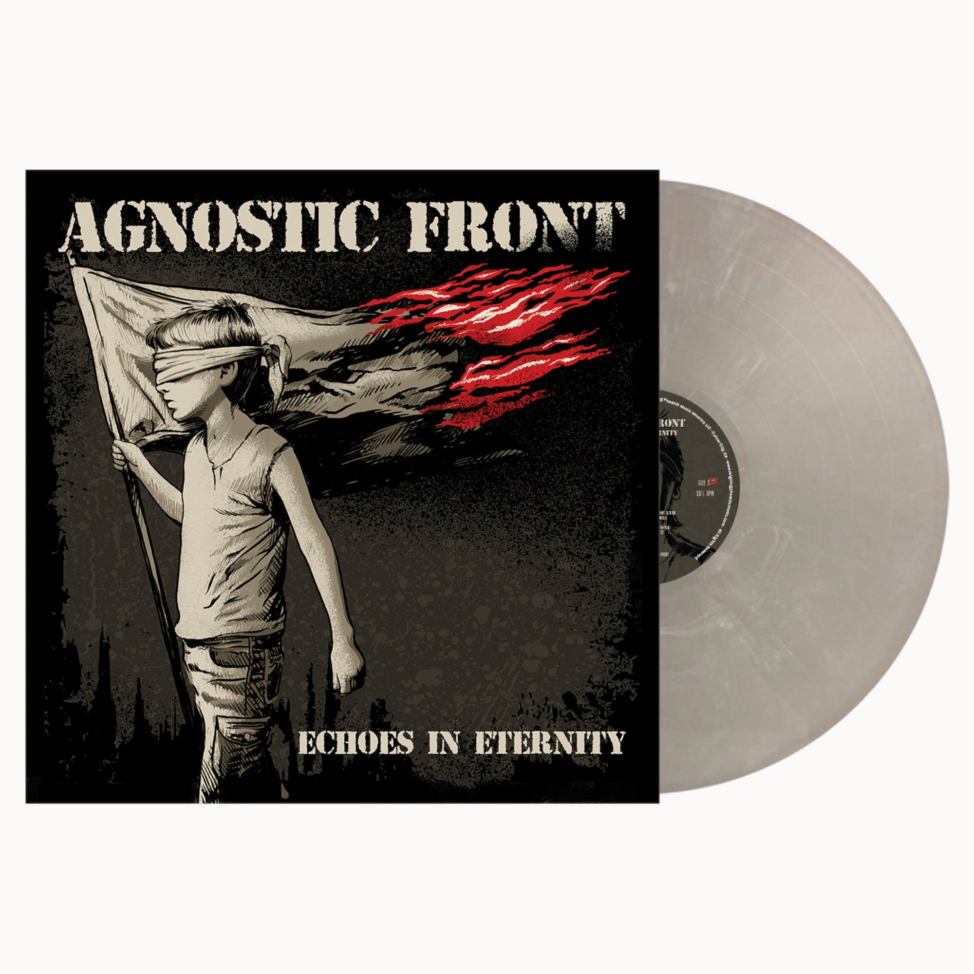 Agnostic Front | Echoes Of Eternity 12" (Indie Exclusive Silver Streak Vinyl) | Vinyl