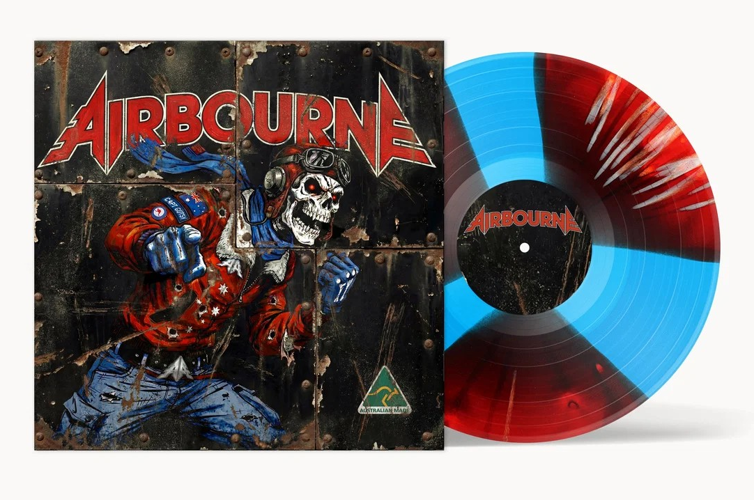 Airbourne - Airbourne (Indie Exclusive, Blue, Red, White Splatter Colored Vinyl) | Vinyl
