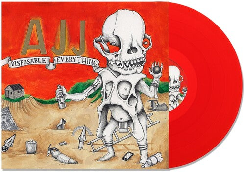 AJJ | Disposable Everything [Explicit Content] (ndie Exclusive, Colored Vinyl, Red) | Vinyl