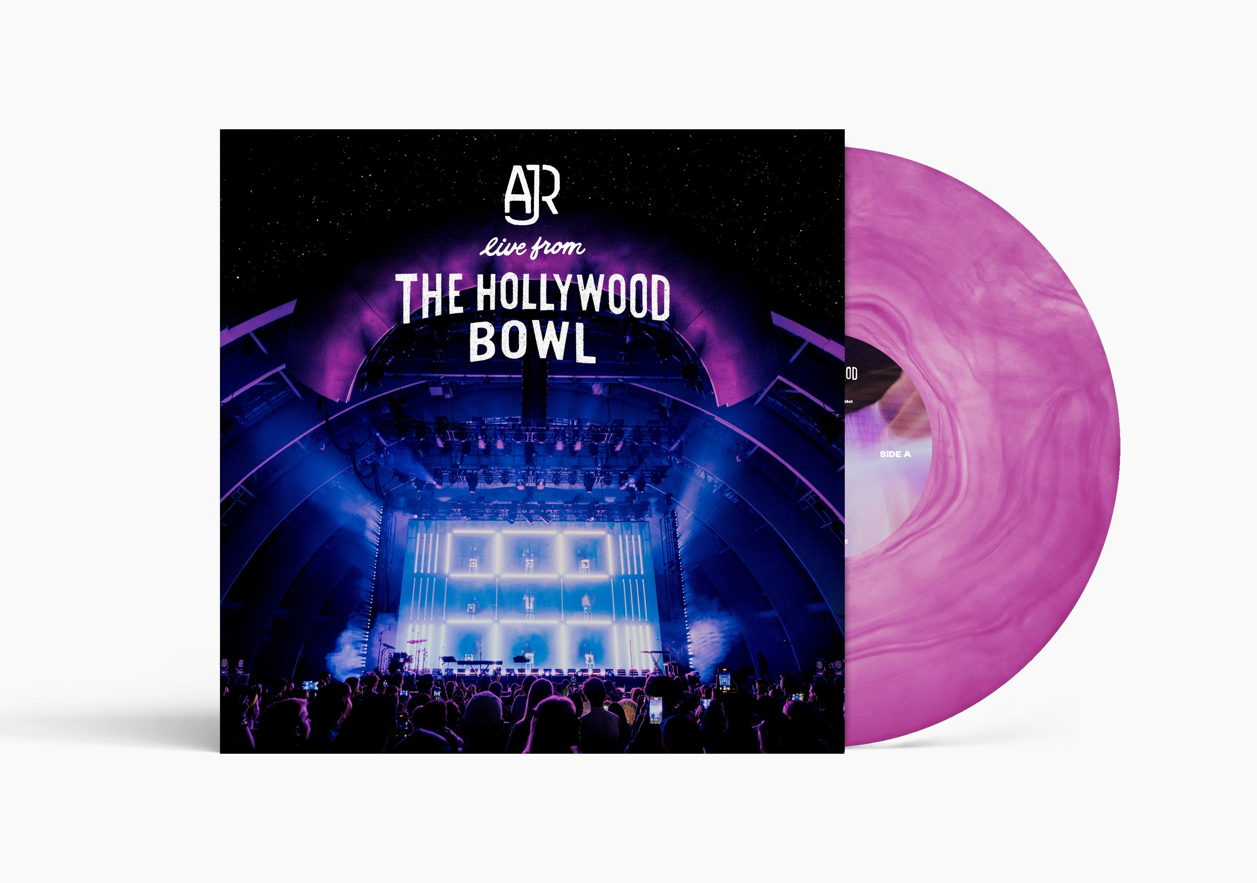 Ajr | Live From The Hollywood Bowl [Translucent Galaxy Pink/White [2LP] | Vinyl