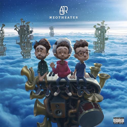 AJR - Neotheater (Clear with Blue Splatter) | Vinyl