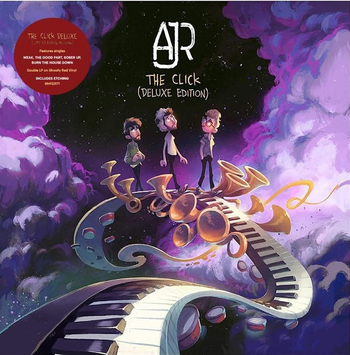 AJR - The Click (Deluxe Edition, The Click (Deluxe Edition, Ghostly Red Colored Vinyl) (2 Lp's) | Vinyl