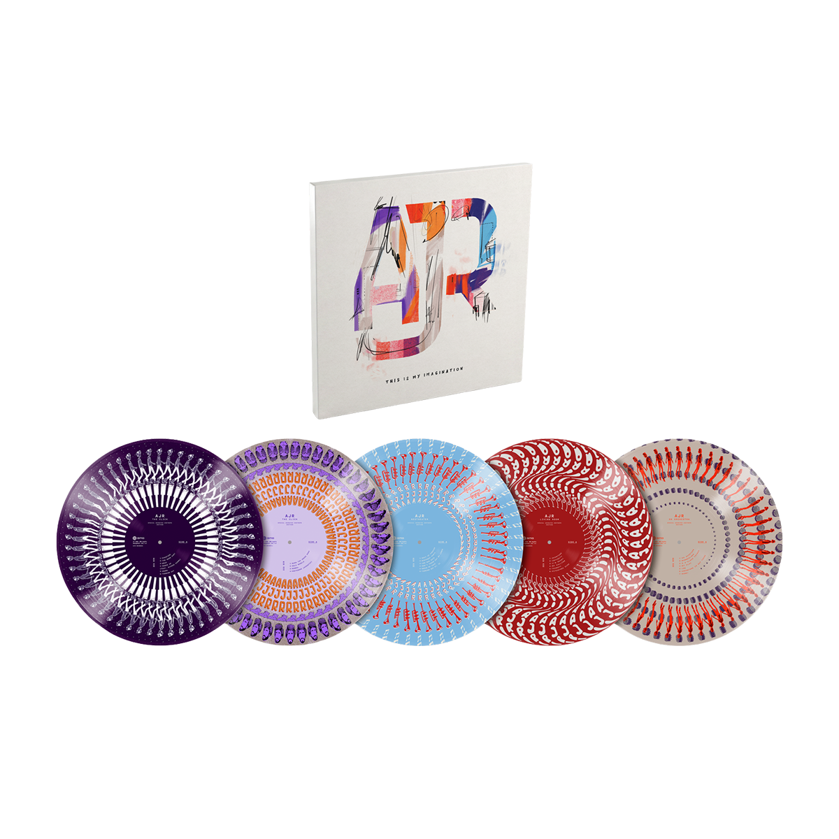 AJR - This Is My Imagination (Limited) [Zoetrope Vinyl] [5LP Box Set] | Vinyl