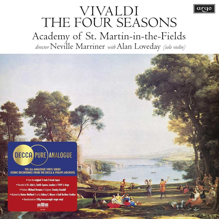 Alan Loveday/Academy of St. Martin in the Fields/S - Vivaldi: The Four Seasons (Decca Pure Analogue Series) (Limited, 180G) [LP] | Vinyl