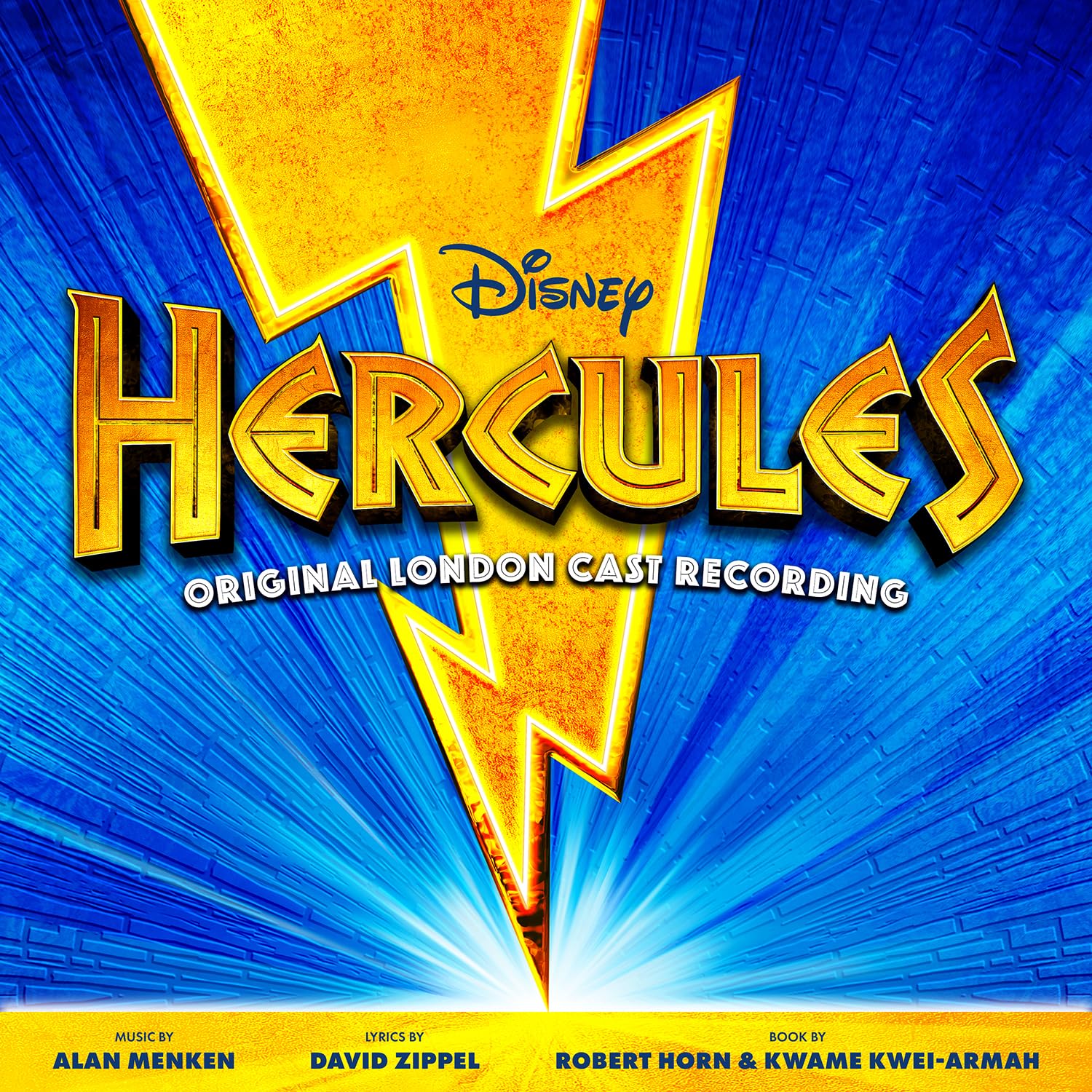 Alan Menken | Hercules (Original Cast Recording) (Limited Edition, Gold Colored Vinyl) [Import] (2 Lp's) | Vinyl