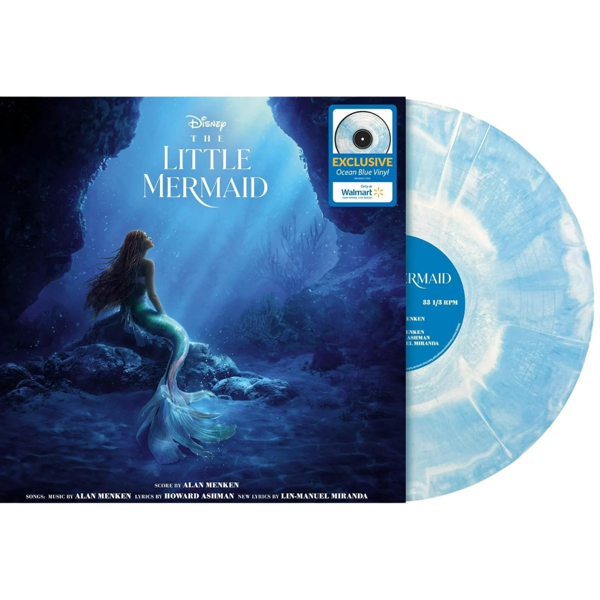 Alan Menken, Howard Ashman & Lin-Manual Miranda - The Little Mermaid (Limited Ocean Blue Colored Vinyl) | Vinyl