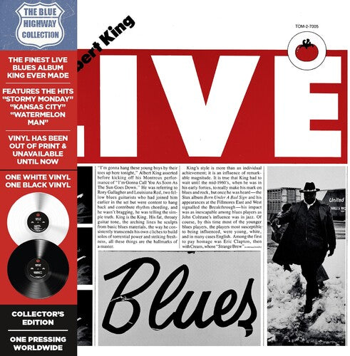 Albert King | Albert Live (Colored Vinyl, White, Deluxe Edition, Limited Edition, Remastered) (2 Lp) | Vinyl