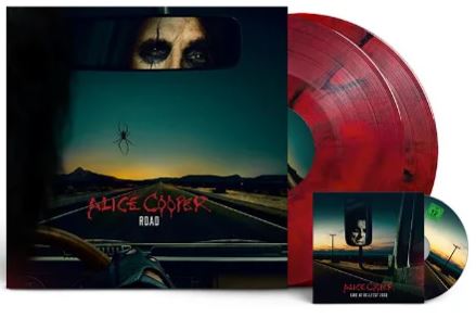 Alice Cooper | Road (With DVD, Colored Vinyl, Red, 180 Gram Vinyl) | Vinyl