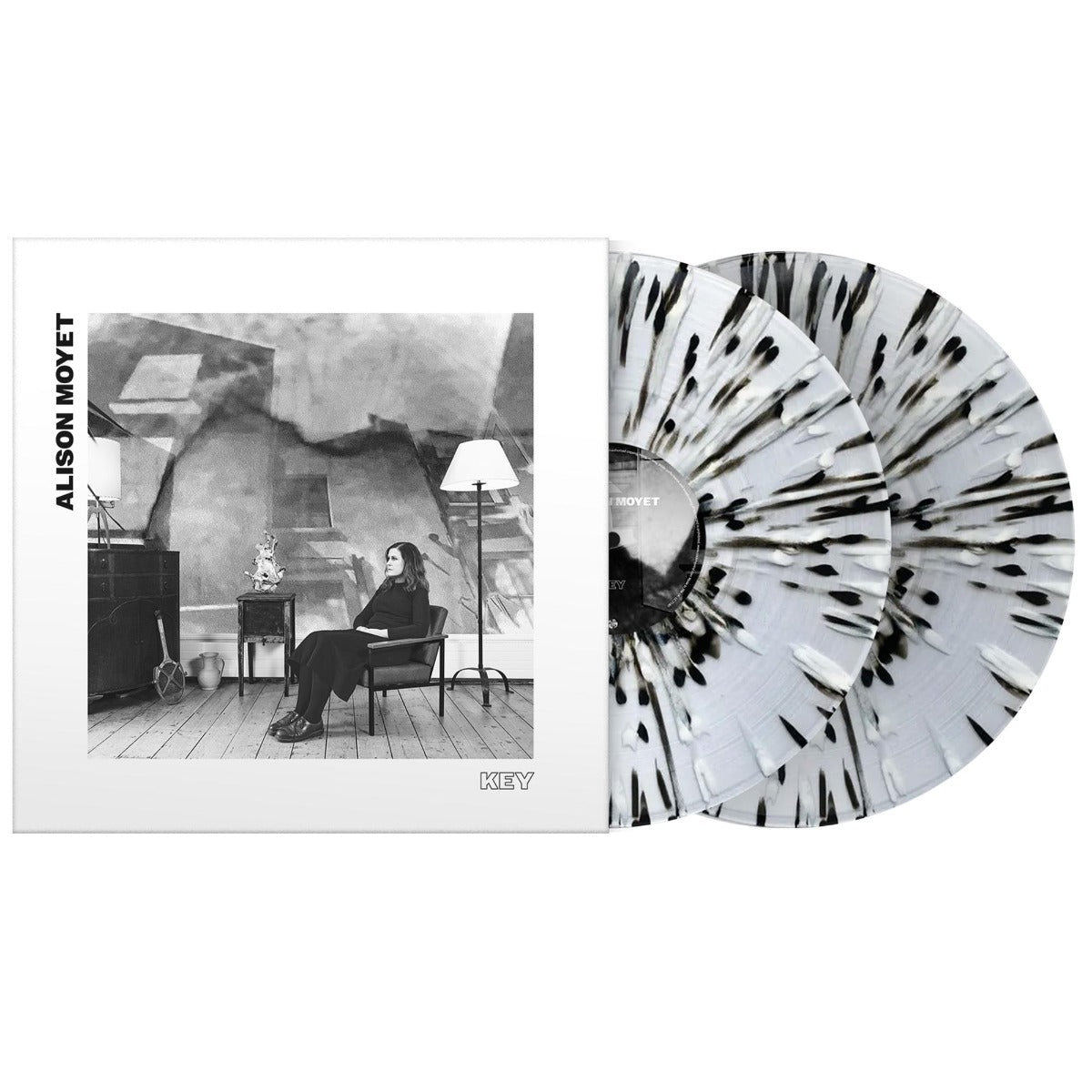 Alison Moyet | Key (Indie Exclusive, Colored Vinyl, Black & White Splatter) (2 Lp's) | Vinyl