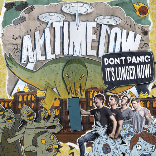 All Time Low | Don't Panic: It's Longer Now (Colored Vinyl, Orange, Gatefold LP Jacket, Digital Download Card) (2 Lp's) | Vinyl - 0